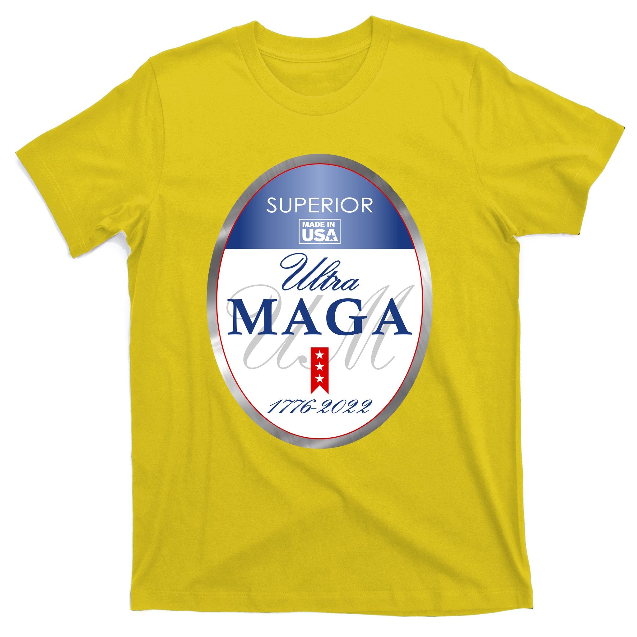 Ultra MAGA Superior 1776 2022 Parody Trump 2024 Anti Biden T-Shirt