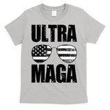 Ultra Maga USA Flag Sunglasses T-Shirt