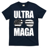 Ultra Maga USA Flag Sunglasses T-Shirt