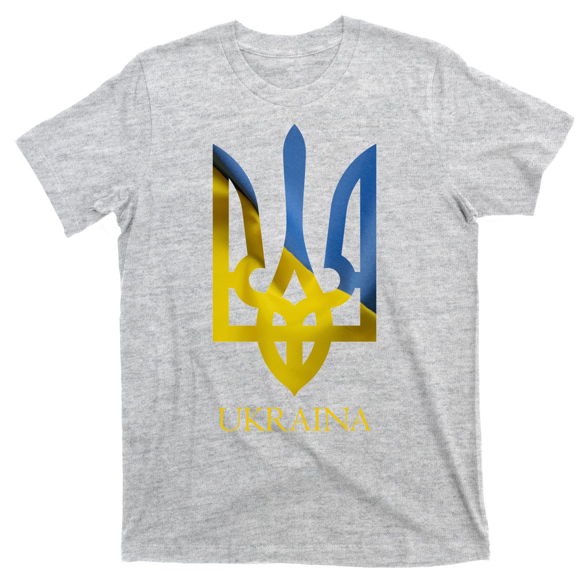 Ukraine National Coat Of Arms Ukraina Ukrainian Trident T-Shirt