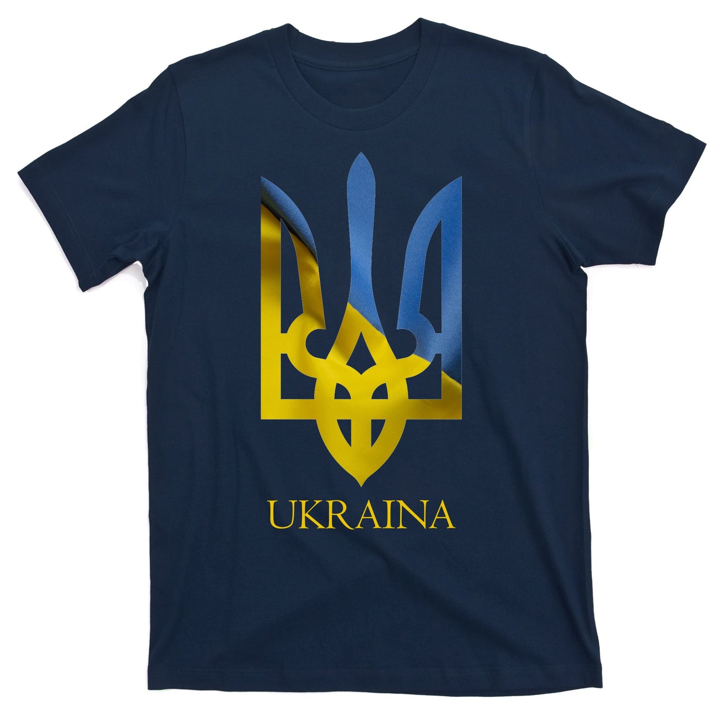 Ukraine National Coat Of Arms Ukraina Ukrainian Trident T-Shirt