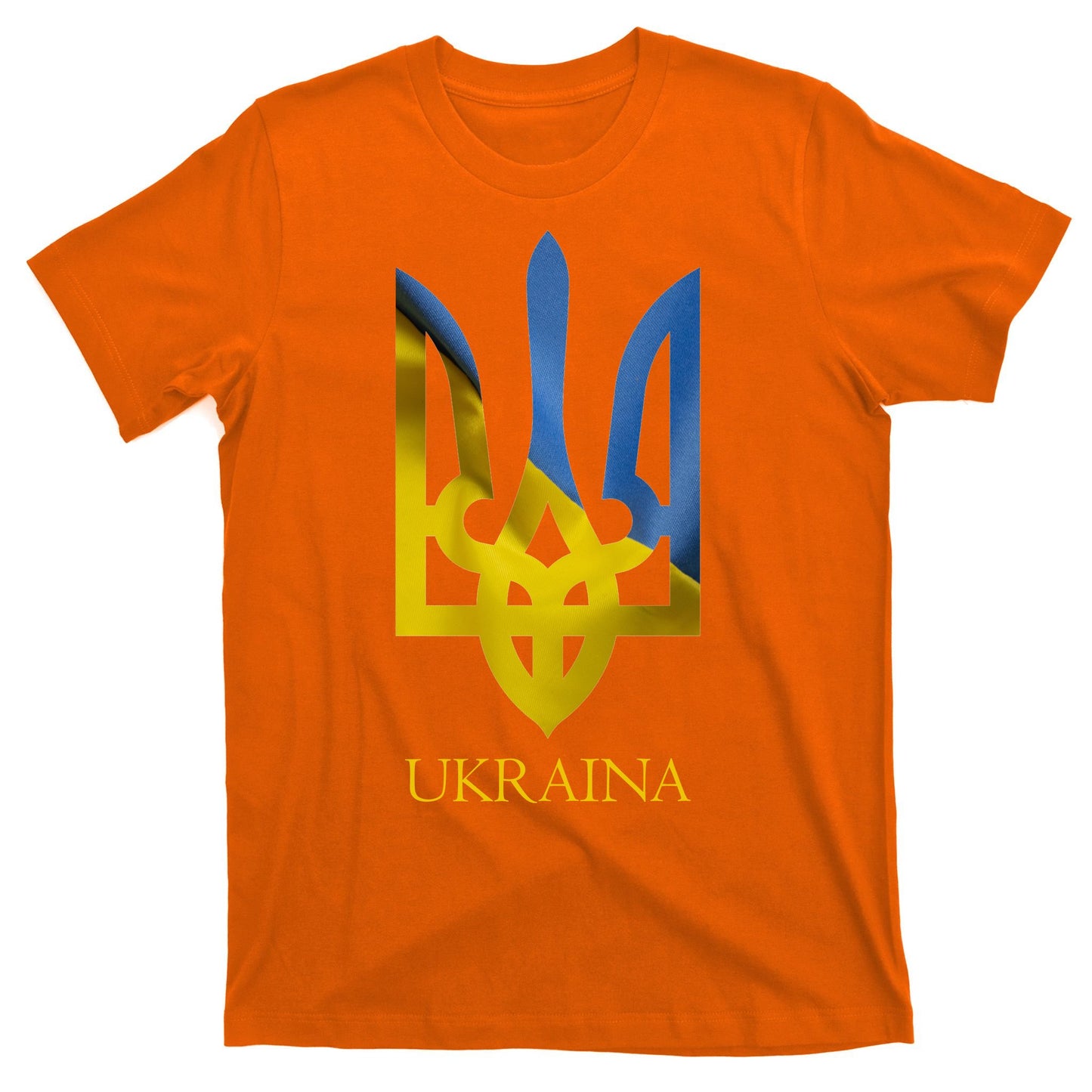 Ukraine National Coat Of Arms Ukraina Ukrainian Trident T-Shirt