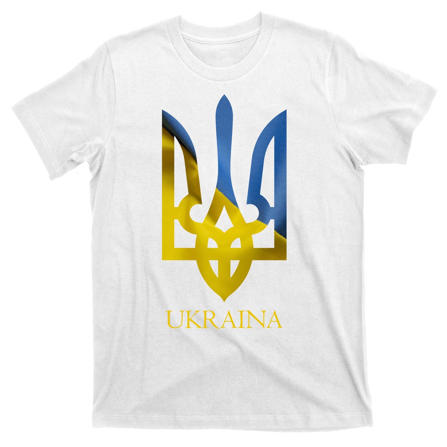 Ukraine National Coat Of Arms Ukraina Ukrainian Trident T-Shirt