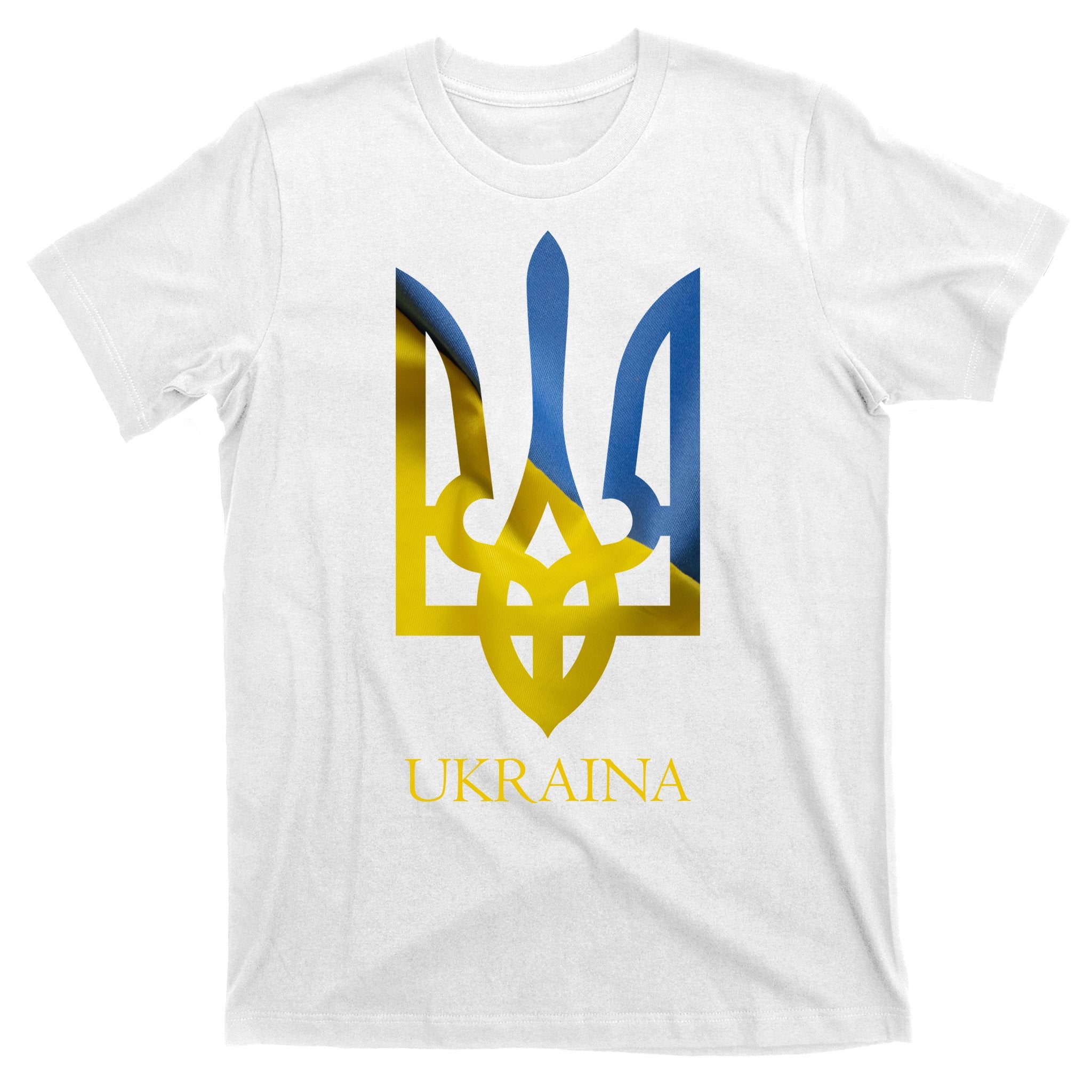 Ukraine National Coat Of Arms Ukraina Ukrainian Trident T-Shirt