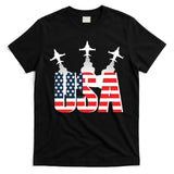 USA Pilot 4th Of July Patriotic T-Shirt