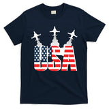 USA Pilot 4th Of July Patriotic T-Shirt