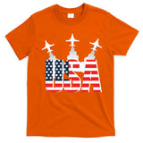 USA Pilot 4th Of July Patriotic T-Shirt