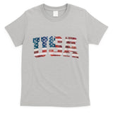 Usa Patriotic American Flag 4th Of July T-Shirt
