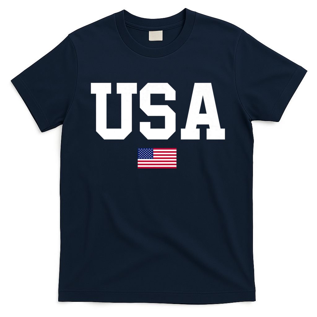 Usa Patriotic American Flag 4th Of July Usa American Flag T-Shirt