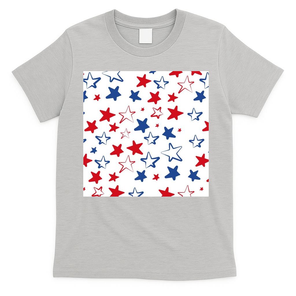 USA Pattern Stars T-Shirt