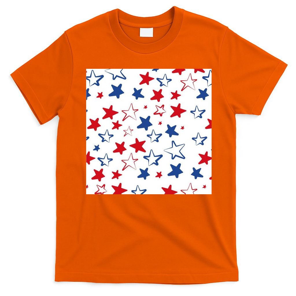 USA Pattern Stars T-Shirt