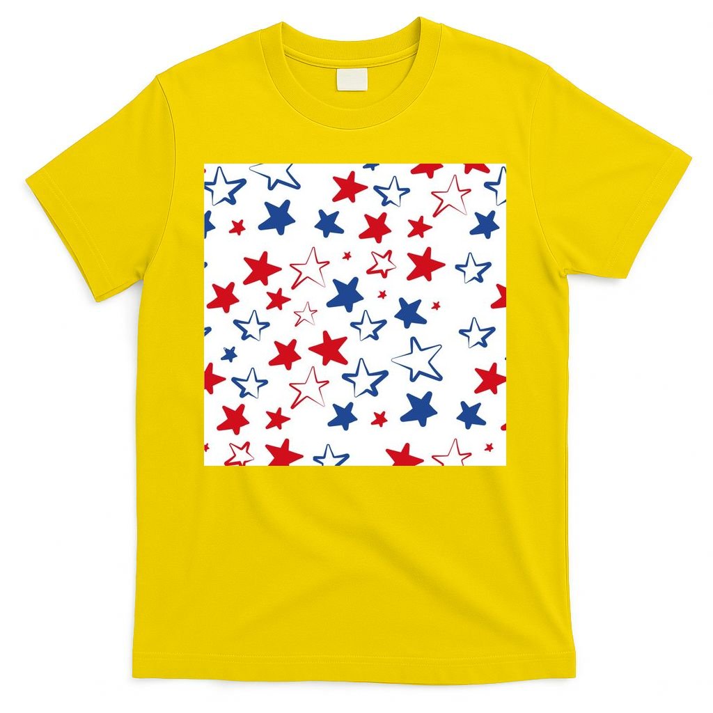 USA Pattern Stars T-Shirt