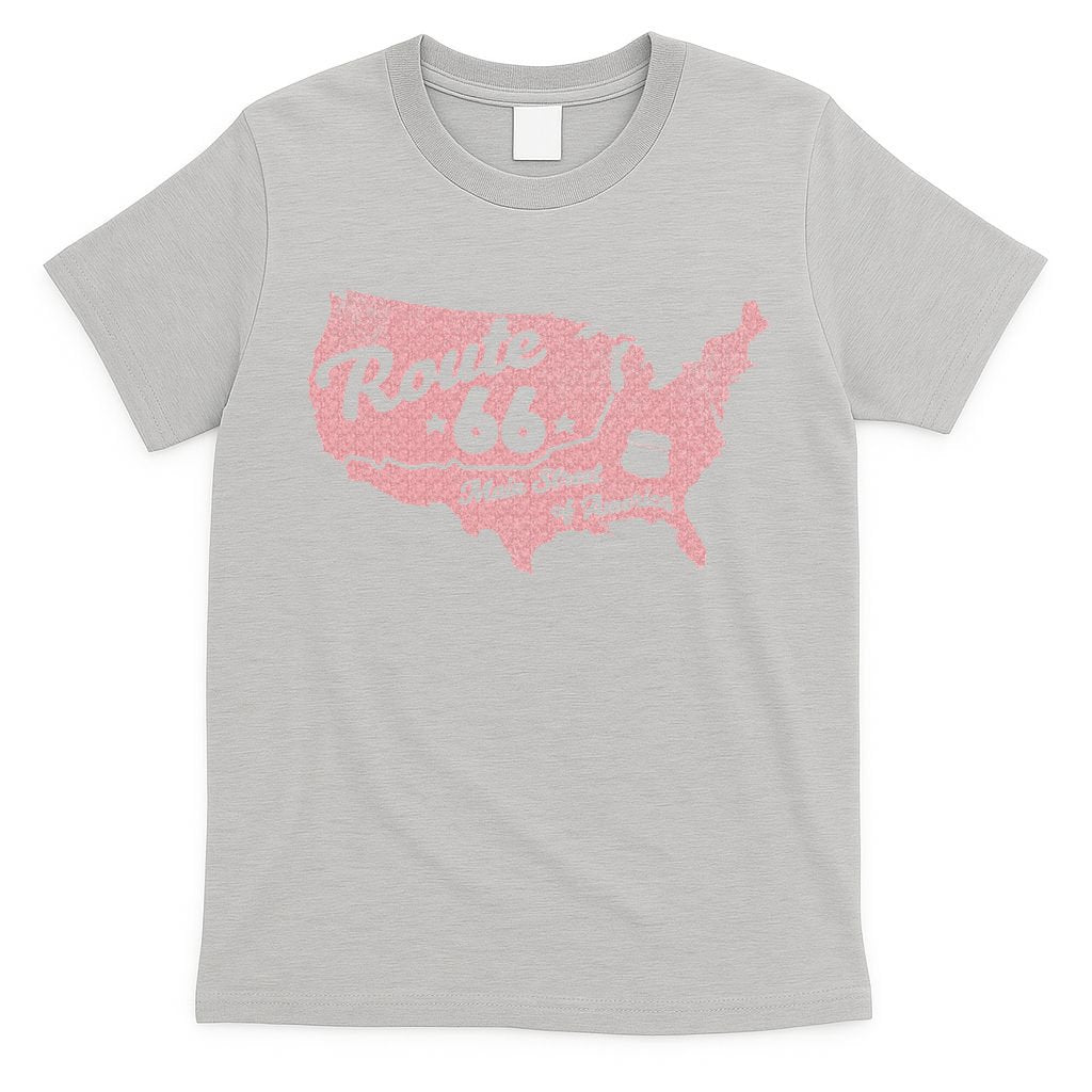 USA Route 66 Main Street Of America  T-Shirt