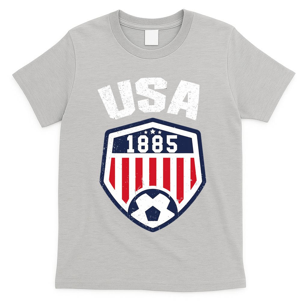 USA Soccer 1885 American Soccer USA Jersey Fan T-Shirt