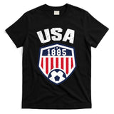USA Soccer 1885 American Soccer USA Jersey Fan T-Shirt