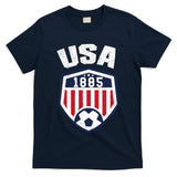 USA Soccer 1885 American Soccer USA Jersey Fan T-Shirt