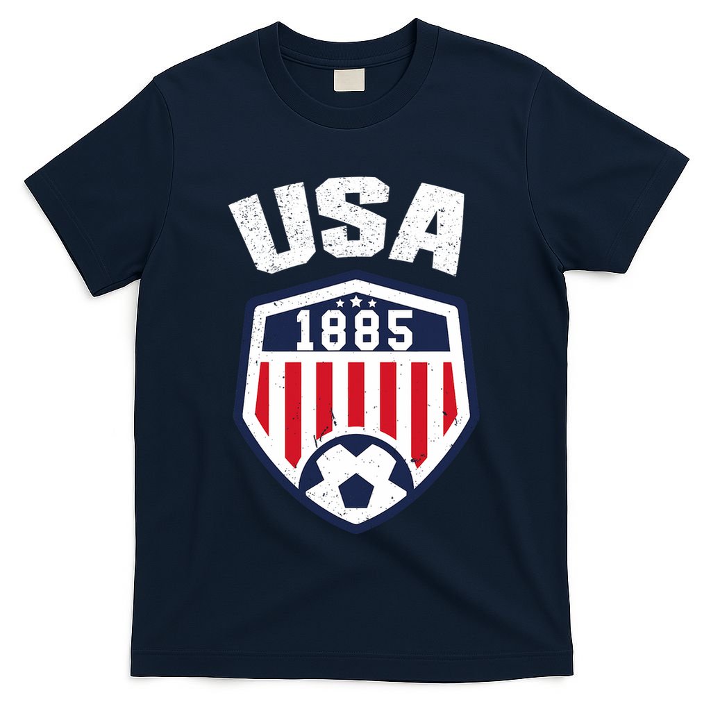 USA Soccer 1885 American Soccer USA Jersey Fan T-Shirt