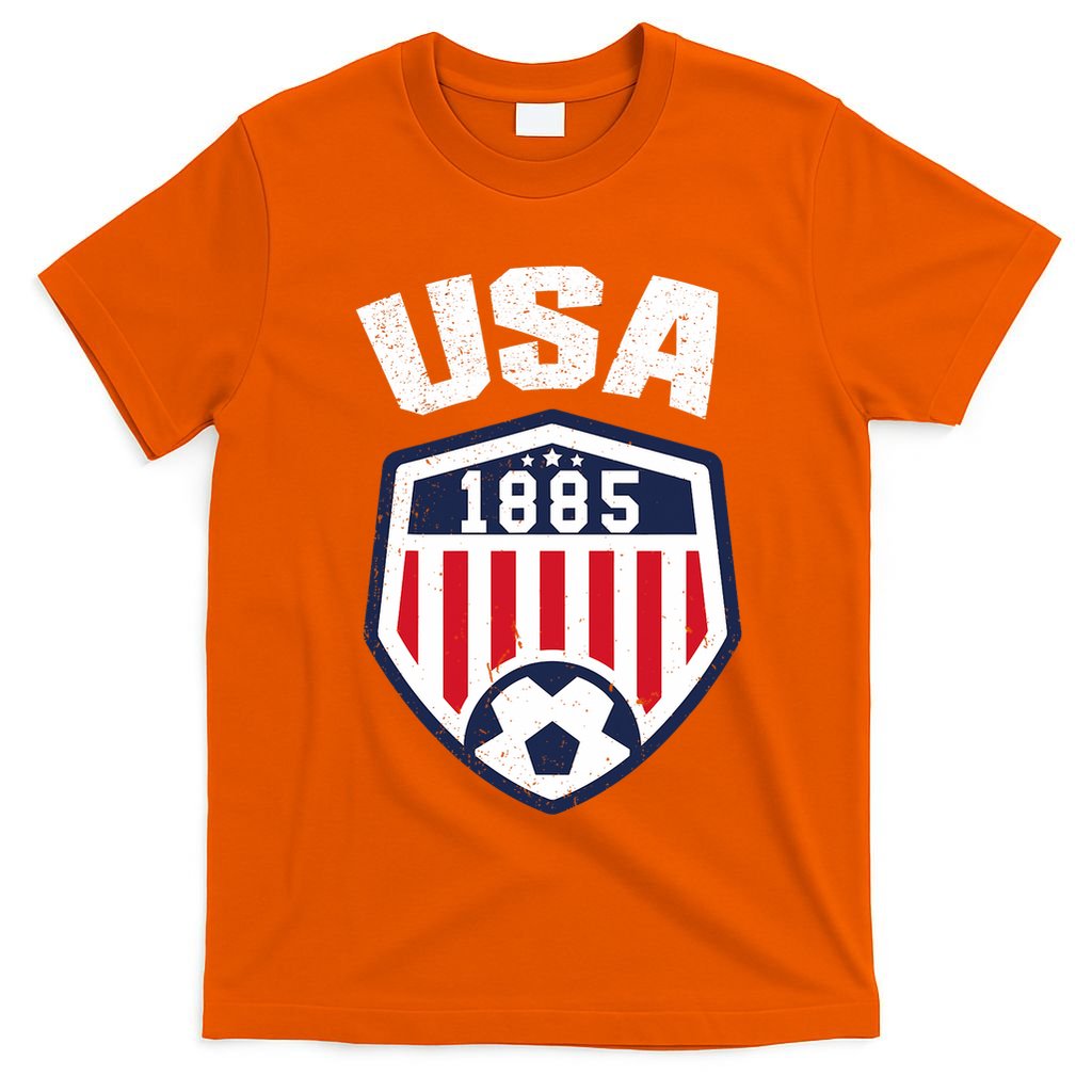 USA Soccer 1885 American Soccer USA Jersey Fan T-Shirt
