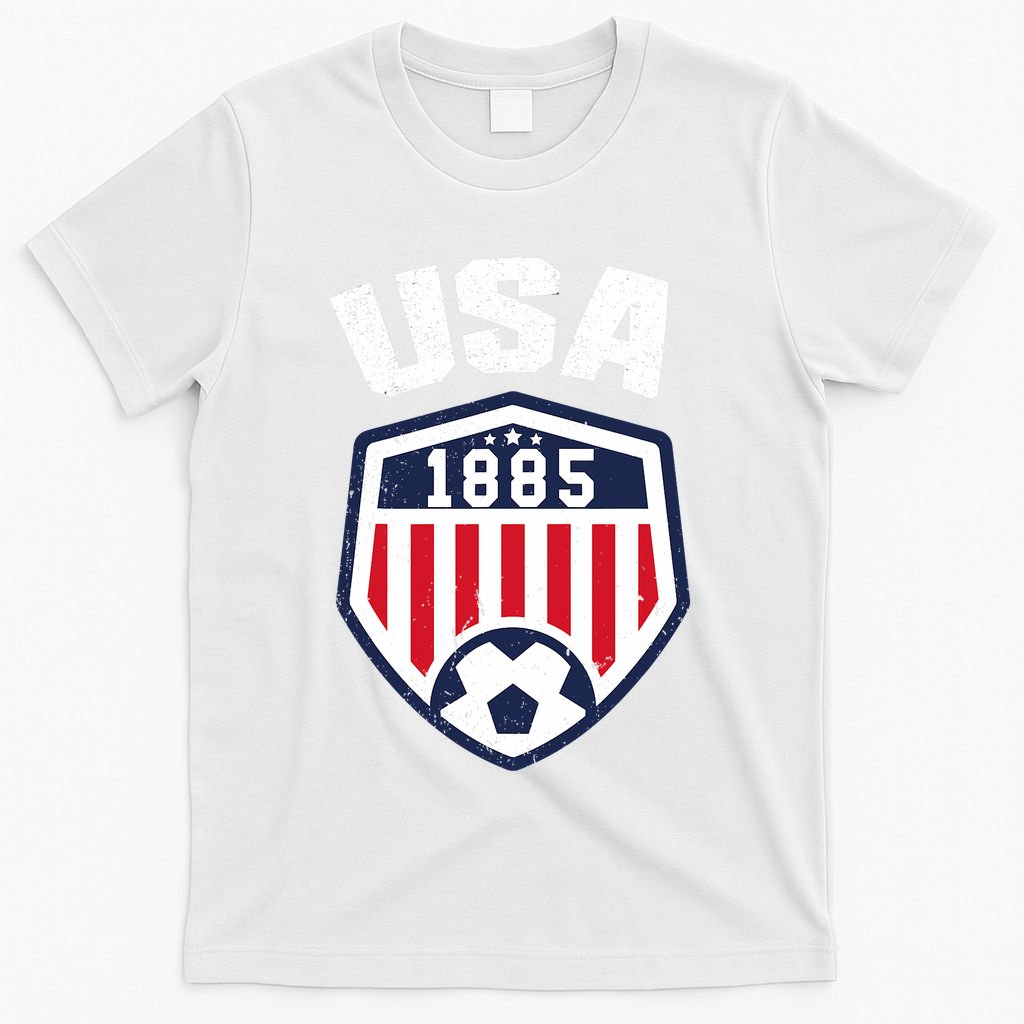 USA Soccer 1885 American Soccer USA Jersey Fan T-Shirt