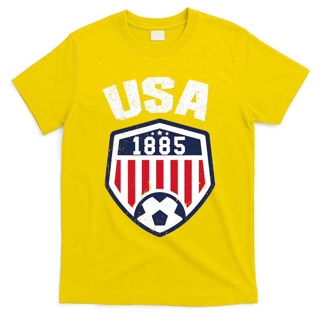 USA Soccer 1885 American Soccer USA Jersey Fan T-Shirt