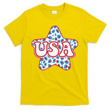 USA Star 4th Of July Festive Holiday T-Shirt
