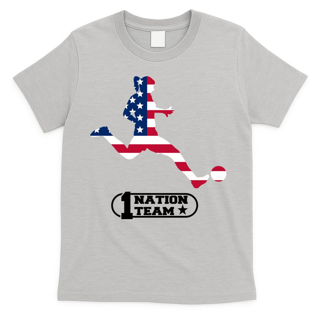 USA 1 Nation Soccer Team T-Shirt