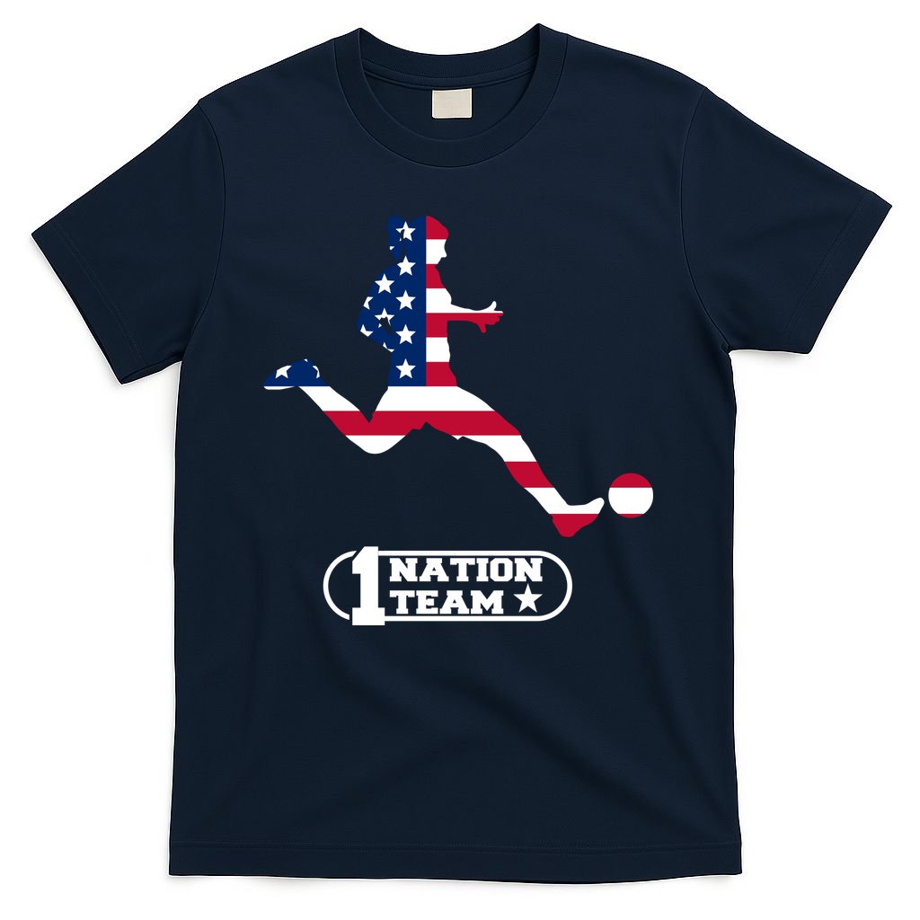 USA 1 Nation Soccer Team T-Shirt