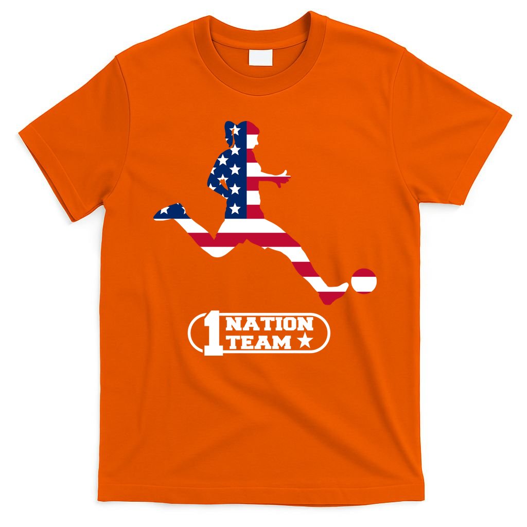 USA 1 Nation Soccer Team T-Shirt