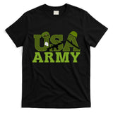 USA Army Camo Logo T-Shirt