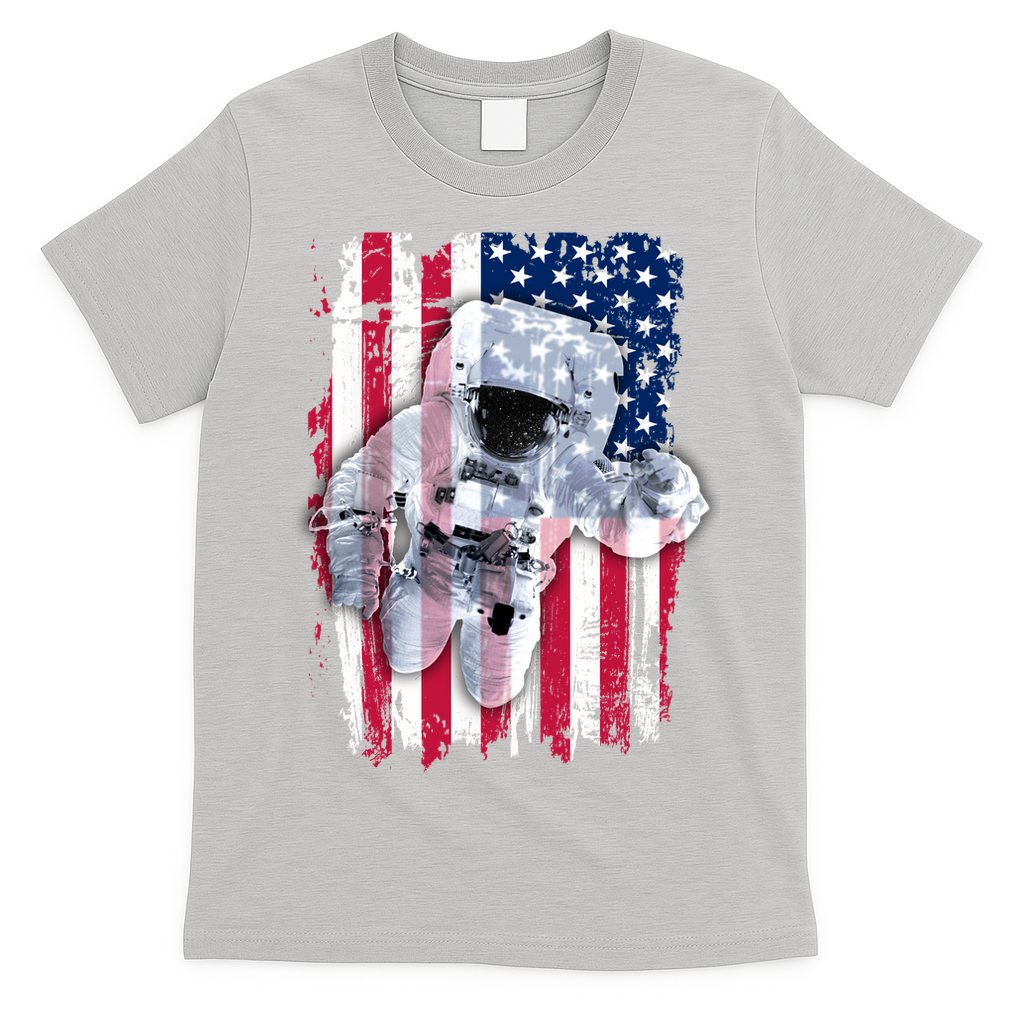 USA Astronaut American Space Flag T-Shirt