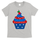 USA Cupcake Cherry On Top T-Shirt