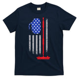 USA Curling Flag T-Shirt