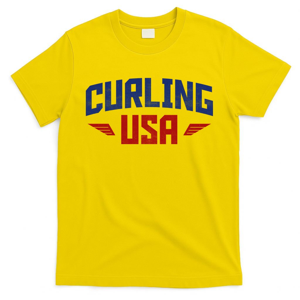 USA Curling Team T-Shirt