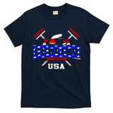 USA Curling Team Champs Winter Sports Games T-Shirt