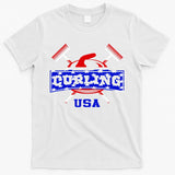 USA Curling Team Champs Winter Sports Games T-Shirt