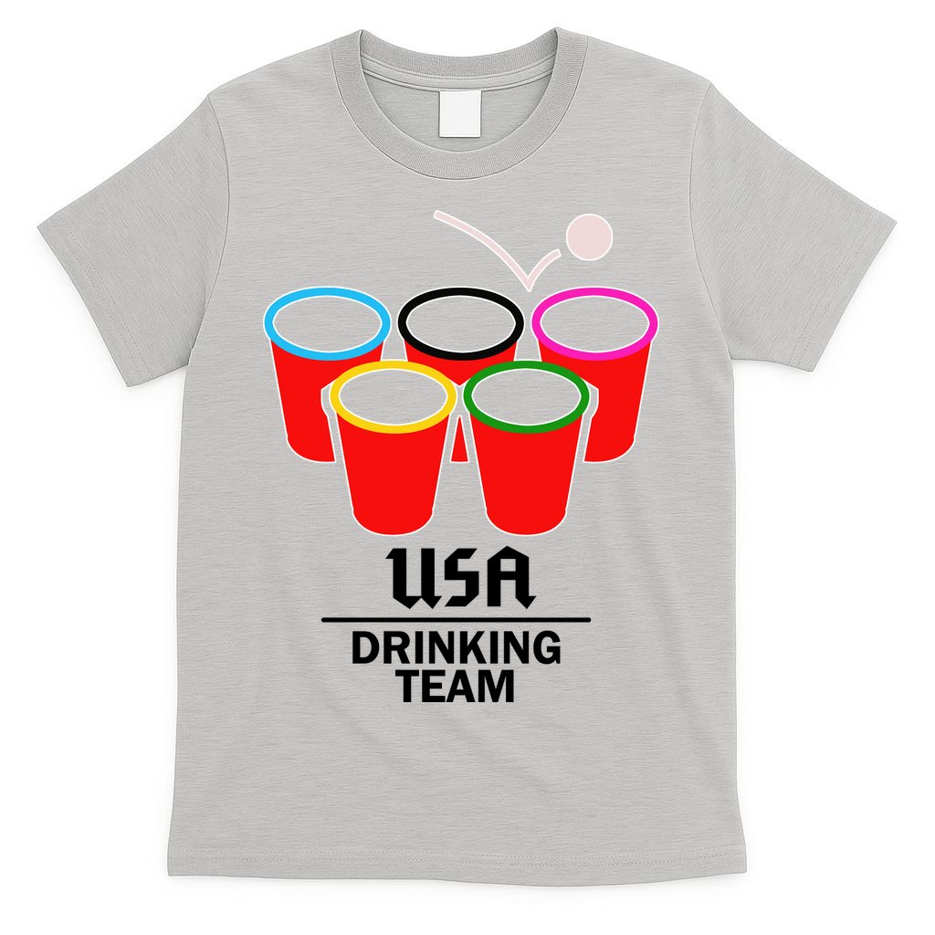 USA Drinking Team Beer Pong T-Shirt