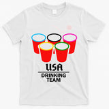 USA Drinking Team Beer Pong T-Shirt