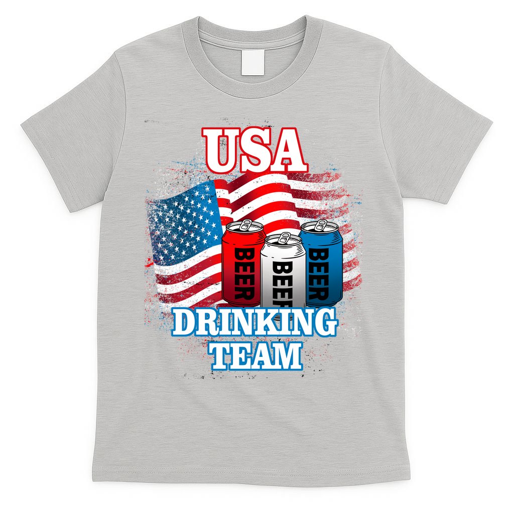 USA Drinking Team Flag T-Shirt