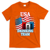 USA Drinking Team Flag T-Shirt