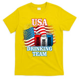 USA Drinking Team Flag T-Shirt