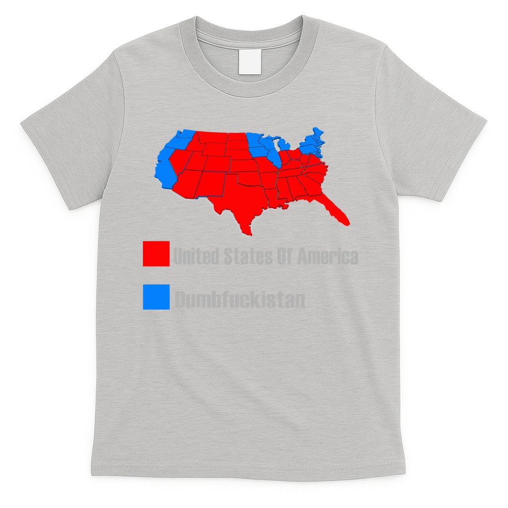 USA DUMBFUCKISTAN ELECTION MAP - Republicans Trump T-Shirt