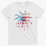 Usa Firework 4th Of July T-Shirt