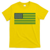USA Flag Marijuana Cannabis Weed Styled T-Shirt