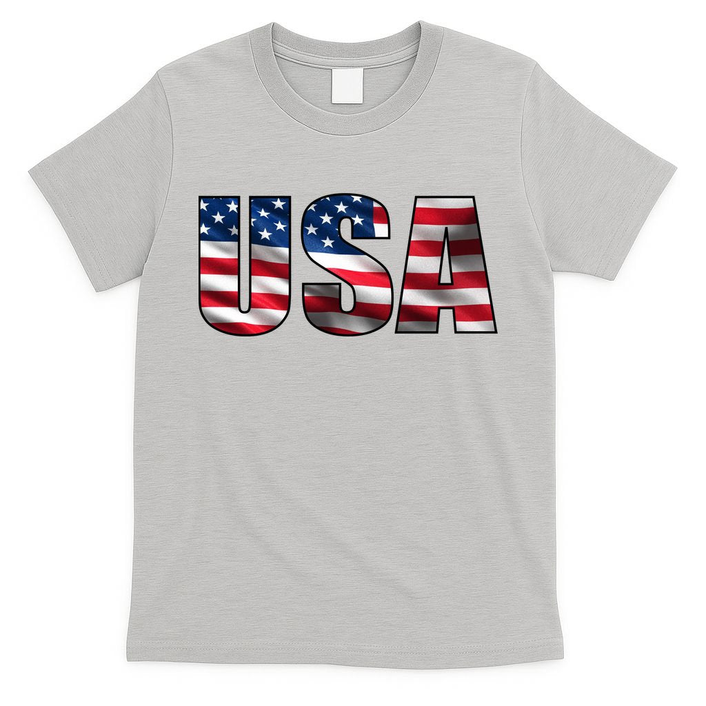 USA Flag Team Logo T-Shirt