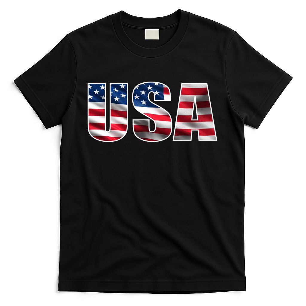 USA Flag Team Logo T-Shirt