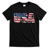 USA Flag Team Logo T-Shirt