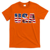USA Flag Team Logo T-Shirt