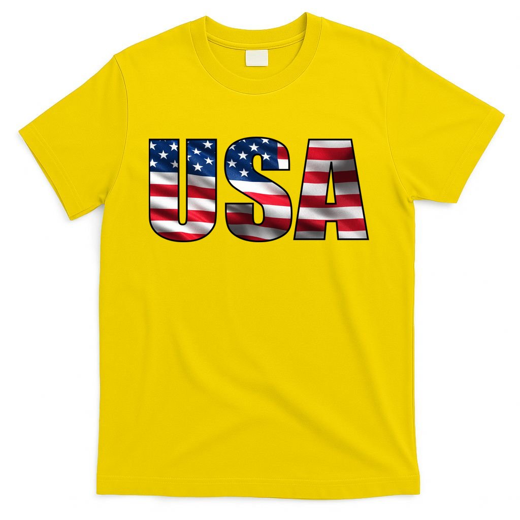 USA Flag Team Logo T-Shirt