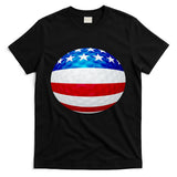 USA Golf Flag GolfBall T-Shirt