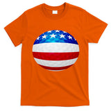 USA Golf Flag GolfBall T-Shirt